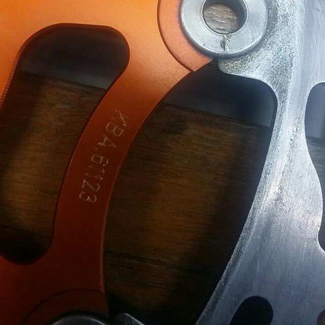 Motomaster Front Disc Rotor For Drz400sm, Car Accessories on Carousell