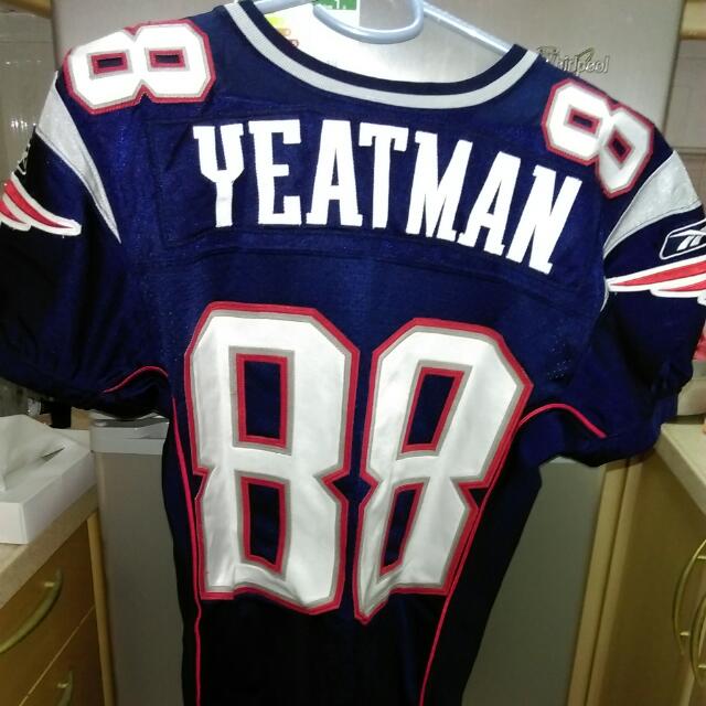 new england patriots game worn jersey