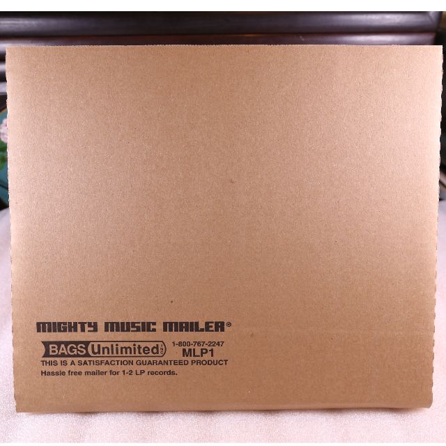 12" LP VINYL RECORD MIGHTY MAILER FOLDER PACK 1 TO 2 SINGLE LP RECORDS