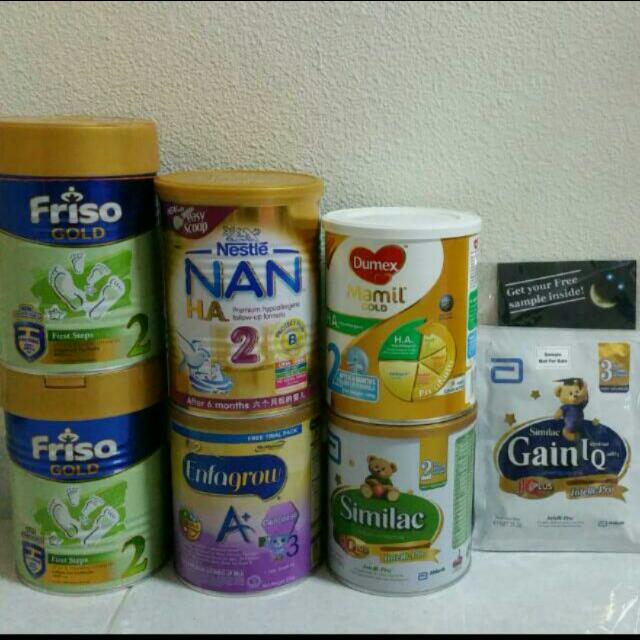 400g Friso, Enfa, Nan HA, Nan Pro, Mamil Ha, Similac, Gain IQ,, Babies ...