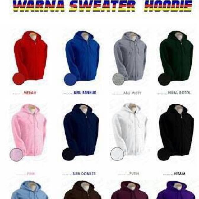hoodie zipper polos