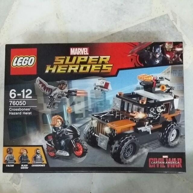 Lego 76050 Marvel Superheroes Series Crossbones Hazars Heist New MISB Hobbies Toys Toys Games on Carousell