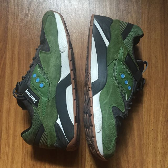 Saucony shadow 9000 mens sales green