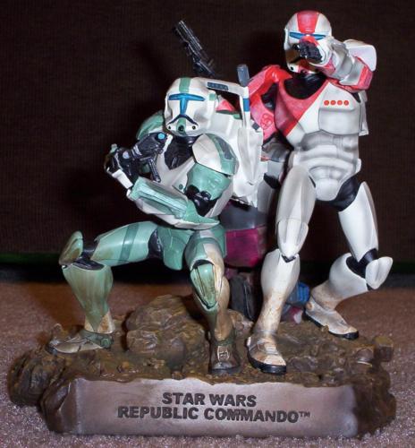 Republic sales commando statue