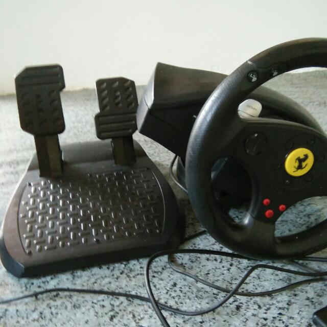 Thrustmaster Ferrari Gt Experience Racing Wheel For Ps3 And