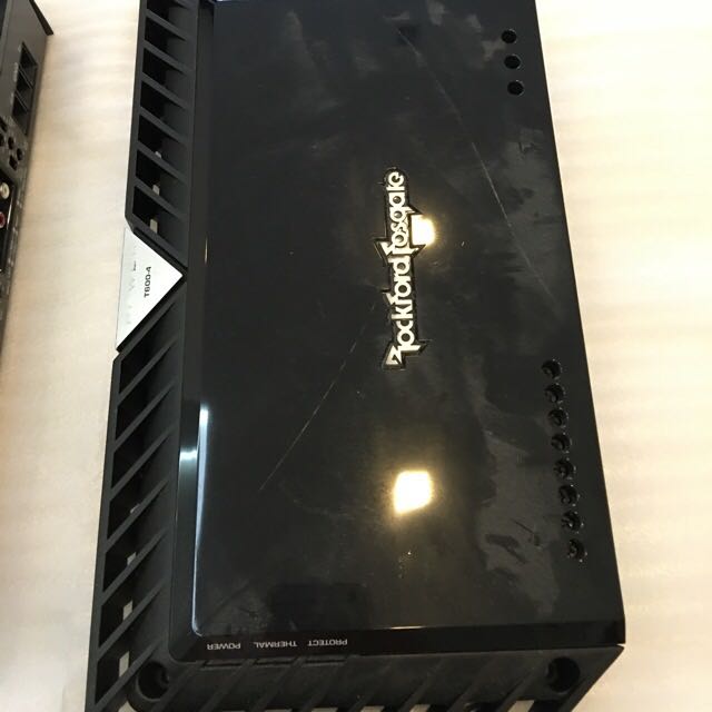 Rockford Fosgate Power T6004, Car Accessories on Carousell