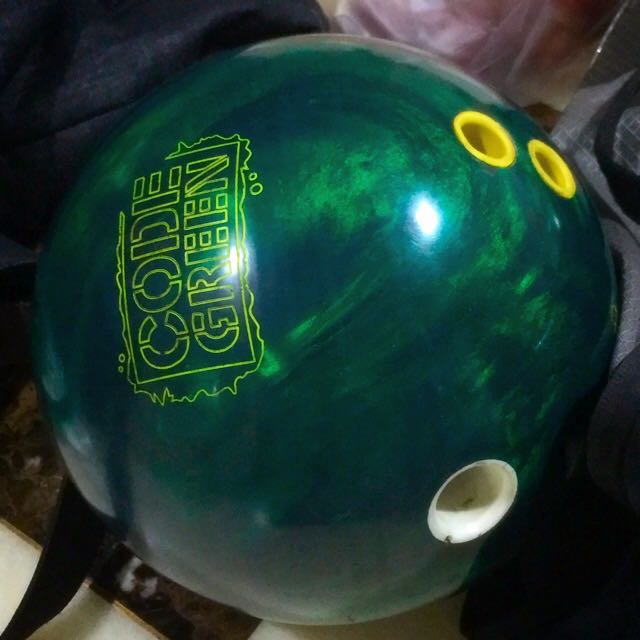 Storm Code Green Bowling Ball, Sports Equipment, Sports & Games