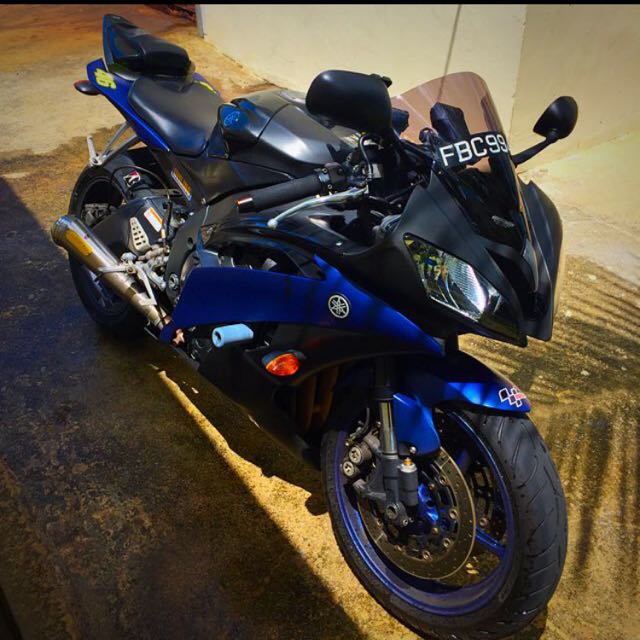 RESERVED - Yamaha R6 2008, Motorcycles on Carousell