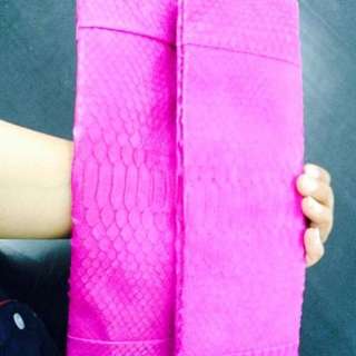 Clutch Ular Piton Original Bukan Plastik