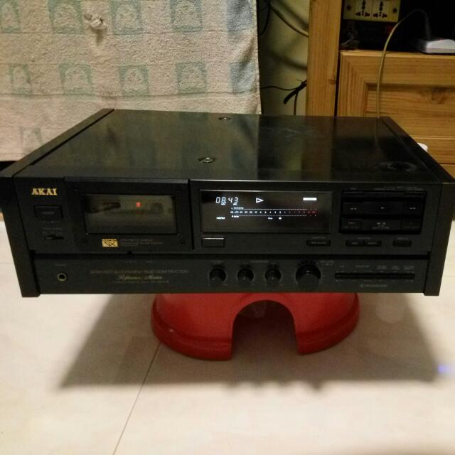 Akai Discrete 3Head GX95 MK2 Cassette Deck(recording need to service
