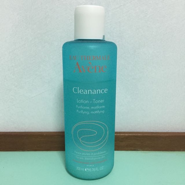 avene cleanance lotion toner