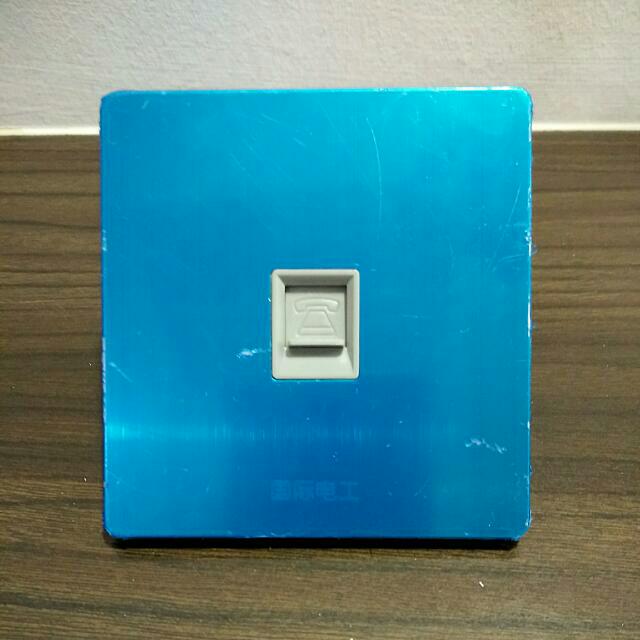 BN Home Telephone Wall Socket Face Plate, Furniture & Home Living, Home