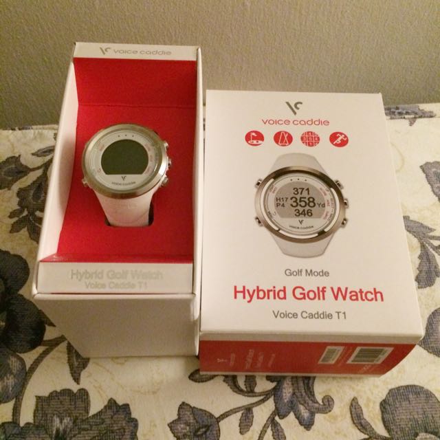 Hybrid Golf Watch Voice Caddie T1 Mobile Phones Gadgets Wearables Smart Watches on Carousell
