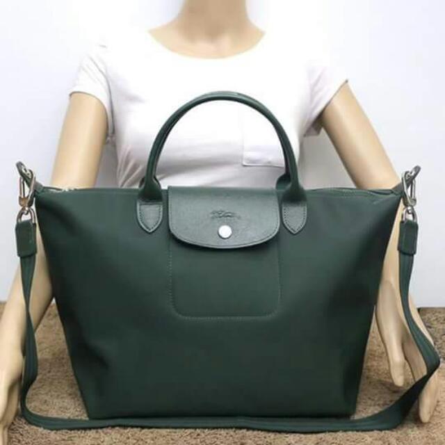 longchamp bag olive green