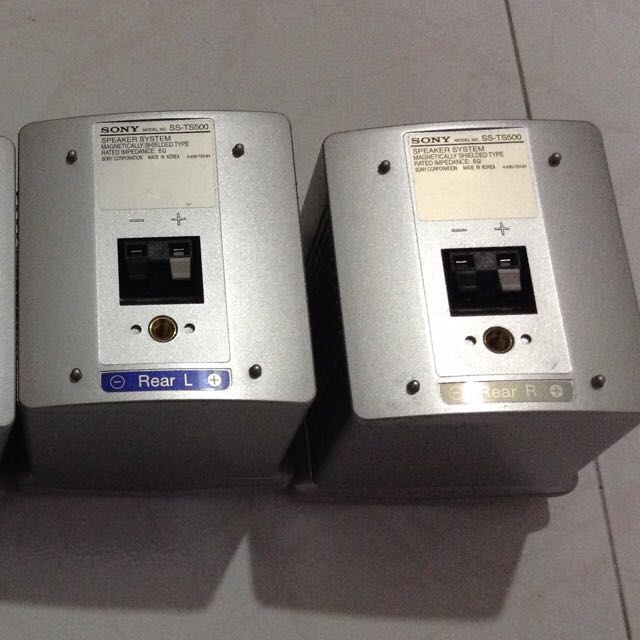 Sony Home Theatre Satellite Speakers SSTS500, Computers & Tech, Parts