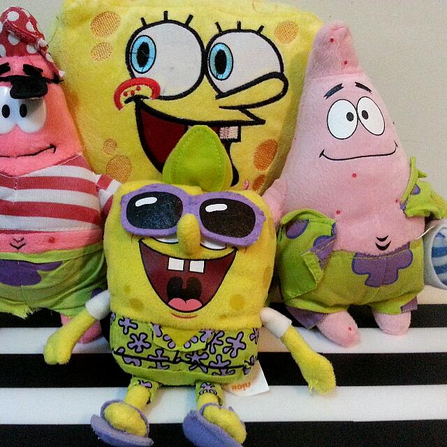 Spongebob + Patrick, Hobbies & Toys, Toys & Games on Carousell