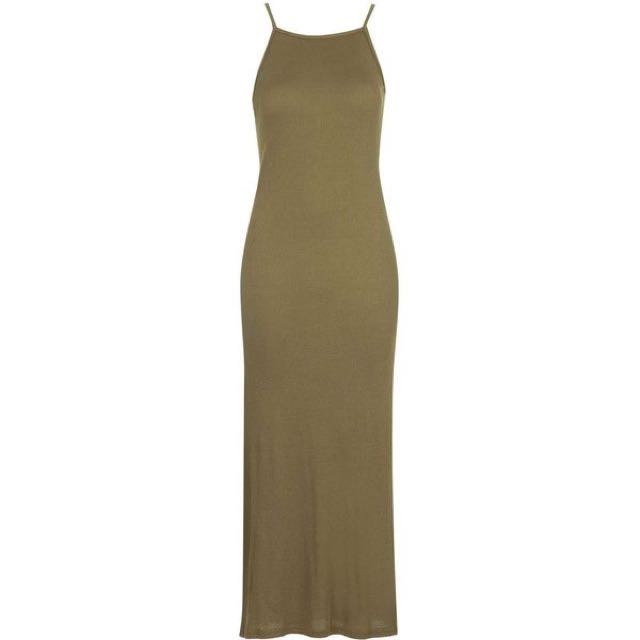strapless open back dress Maternity Dress Ribbed in Black - Maternity Dress - Black - Women main image 1