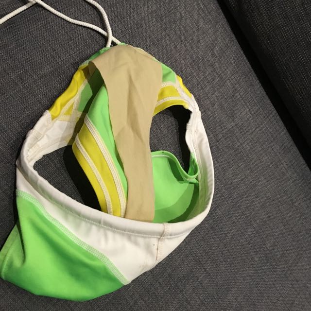 Used Super Low Cut Japanese Swim Trunks, Men's Fashion, Bottoms, Swim