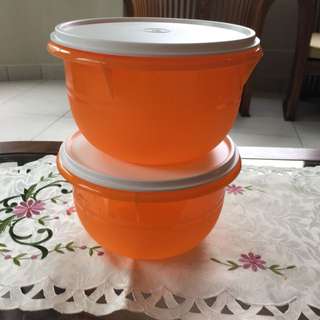 Tupperware Limited Edition Orange Bowl