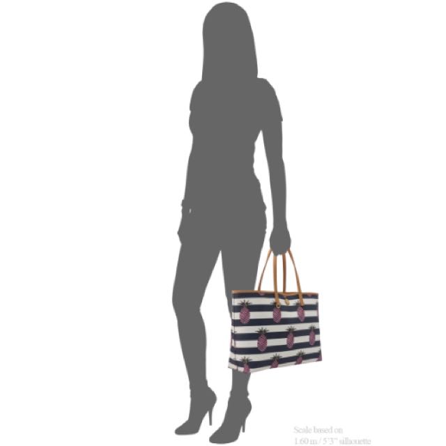 100 Authentic Tory Burch Pineapple Tote