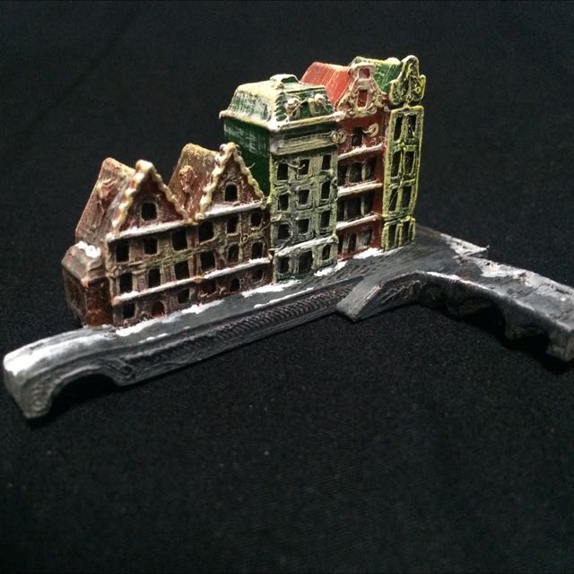 3d Printed Amsterdam Canal Houses Design Craft On Carousell
