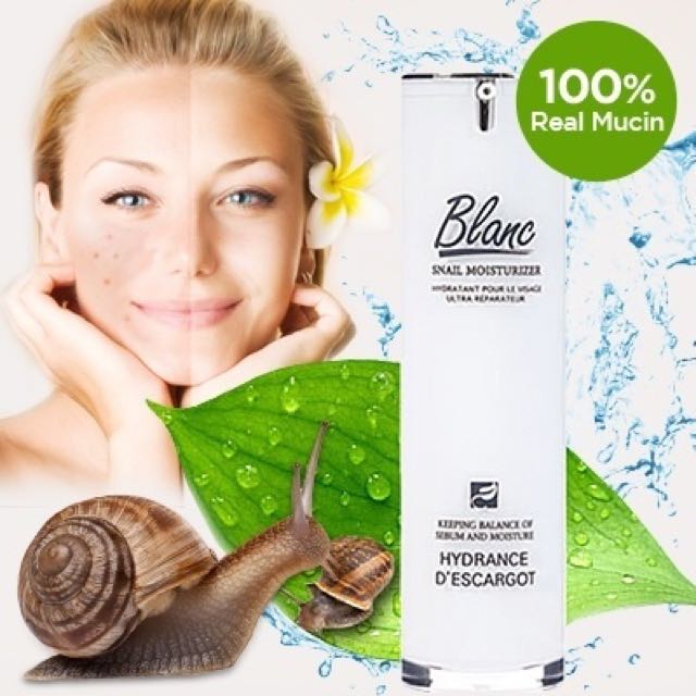 BLANCBLANCACNESCARCREAMSNAILMUCUSCREAM, Health & Beauty on Carousell