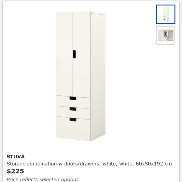 Ikea Children Wardrobe Furniture On Carou Photo