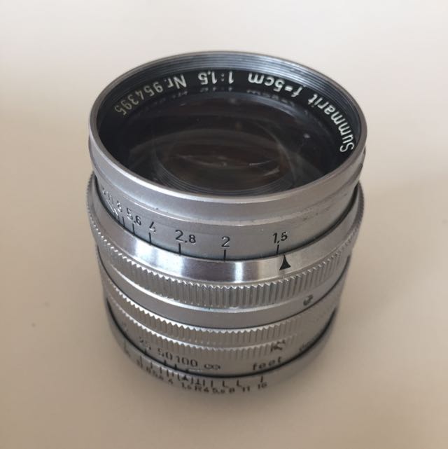 Leica summarit 50mm F1.5 Ltm, Photography, Cameras on Carousell
