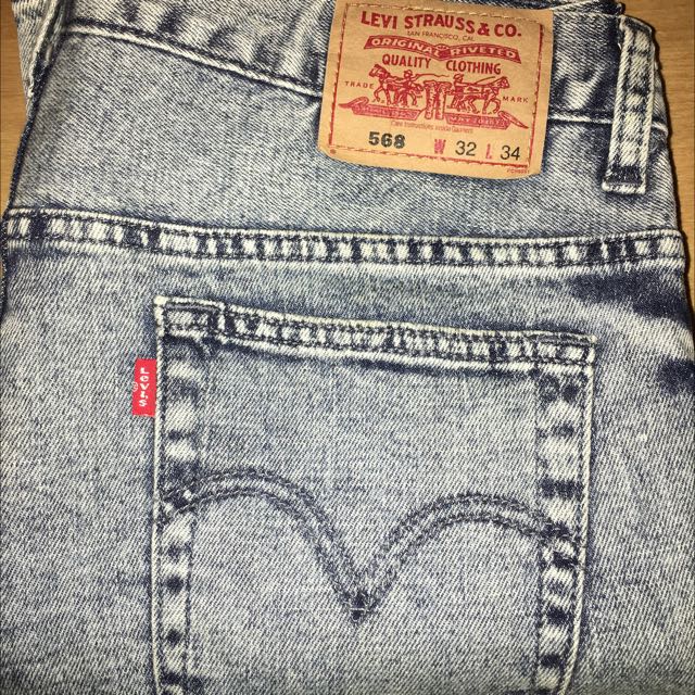Levis 568 Skinny Jeans, Men's Fashion on Carousell