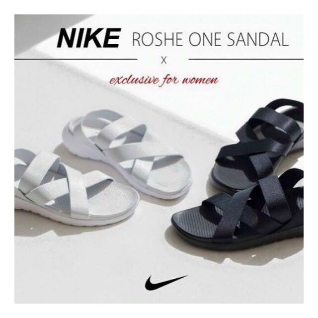 NIKE ROSHE ONE SANDAL Authentic (Pre-Order Buy from Japan), Women's Footwear, Sneakers on Carousell