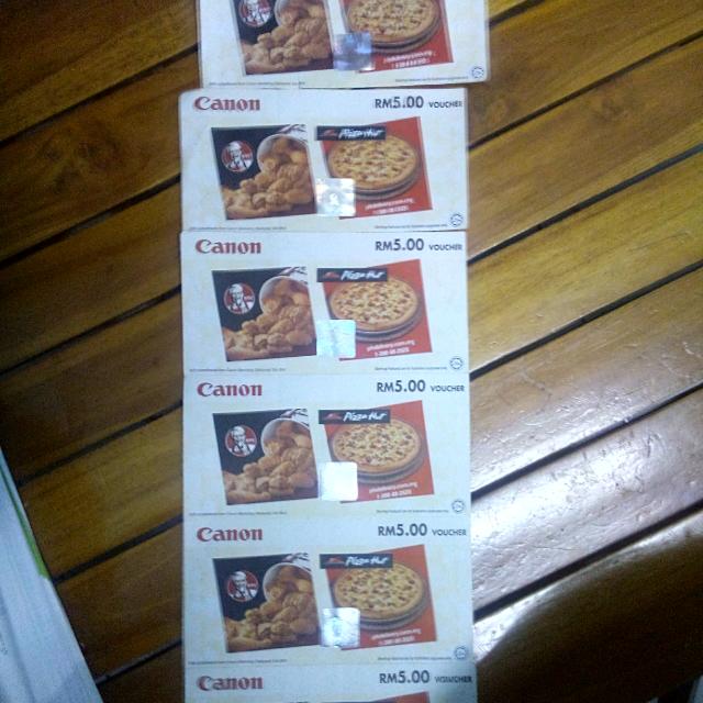 Pizza Hut Vouchers, Tickets & Vouchers, Vouchers on Carousell