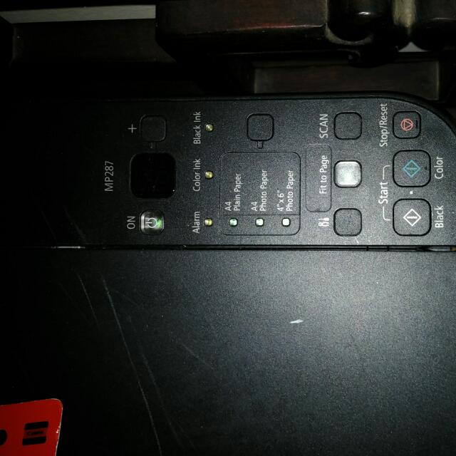 Printer Scanner Cannon Mp287, Computers & Tech, Parts & Accessories