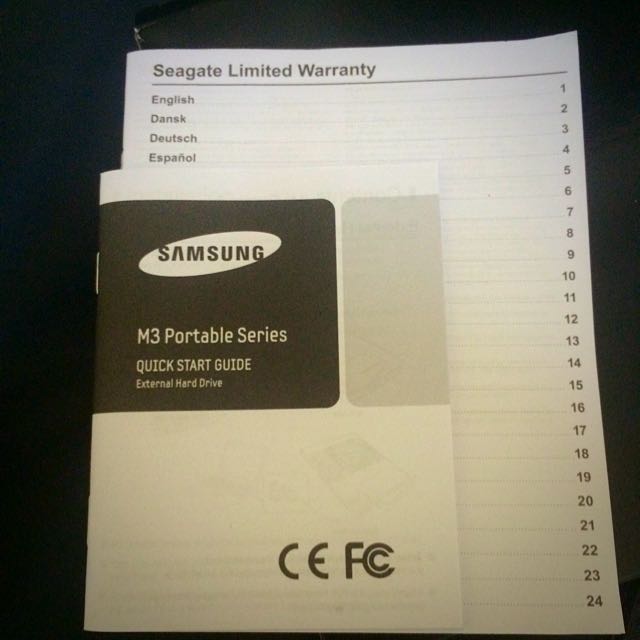 Samsung M3 Portable External Hard Disk 500GB, Computers & Tech, Parts