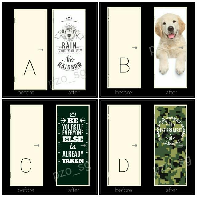 Full Color sheet For Bomb Shelter Door FOC Installation * Not