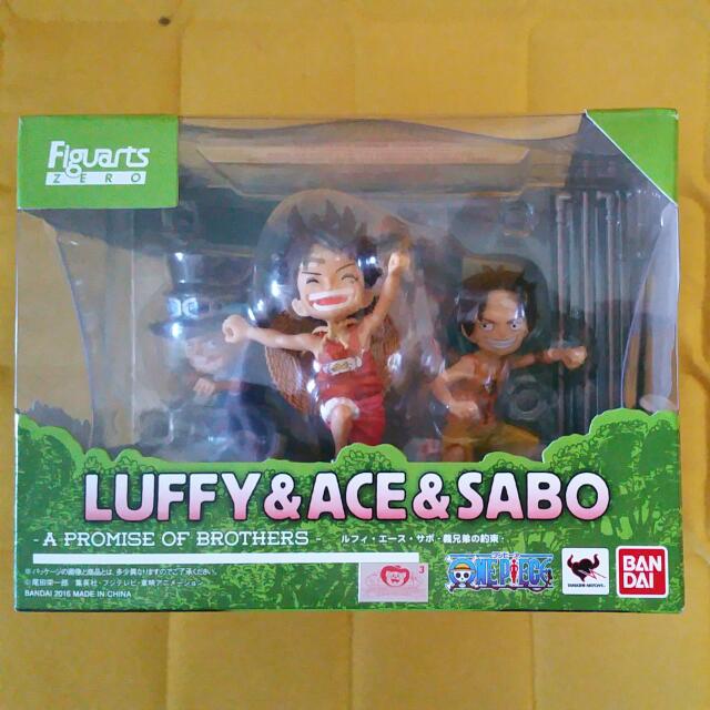 One Piece Zero A Promise of Brothers Luffy Ace & Sabo Figuarts Tamashii Nations 