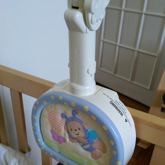 RESERVED Fisher Price Cot Mobile Soother Bed Time, Babies & Kids