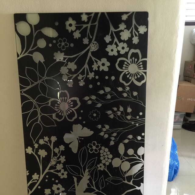 IKEA Glass Table Top Without Legs 148/73 Cm, Furniture & Home Living