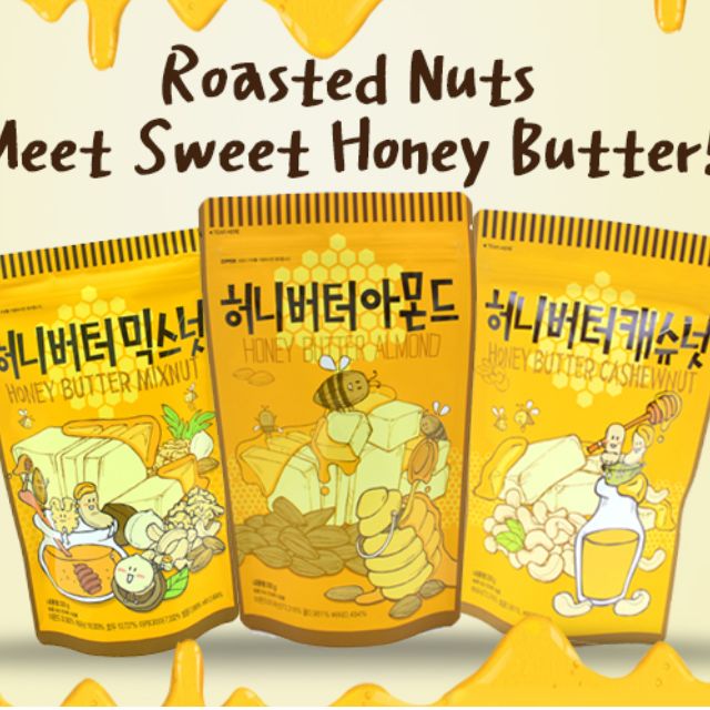 Korean Wasabi Almond 210g x 2 Packs, Everything Else on Carousell