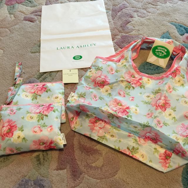 laura ashley tote bag