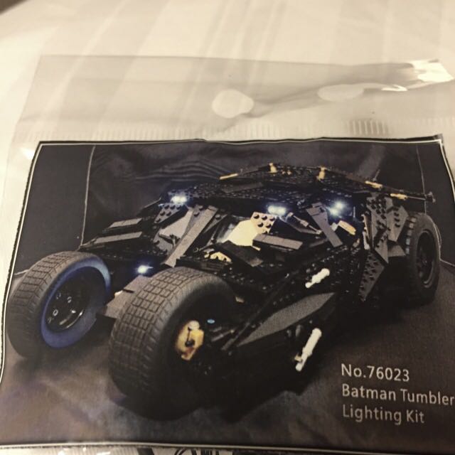 Lego 76023 DC Superheroes Batman Tumbler Lighting Kit, Hobbies & Toys, Toys & Games on Carousell