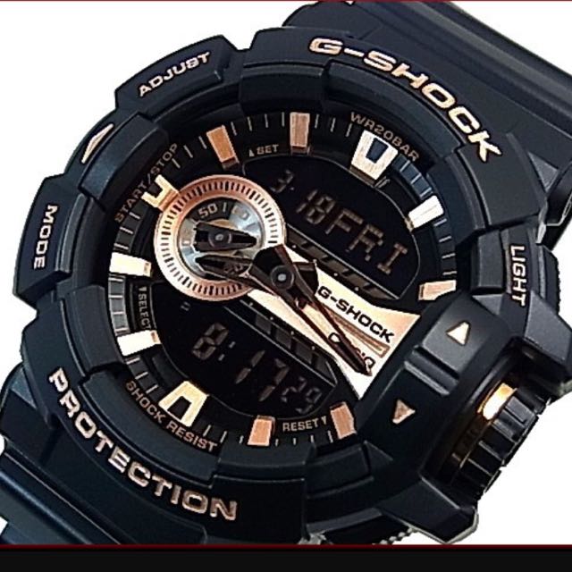 g shock ga 400 rose gold