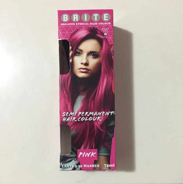 Pink Hair Dye Semi Permanent Health Beauty On Carousell