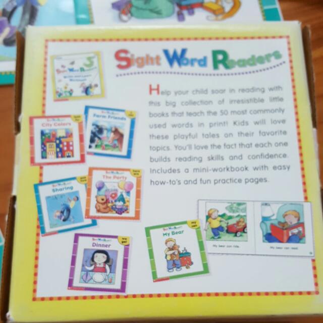 Scholastic Sight Word Readers * Reserved , Hobbies & Toys, Books ...