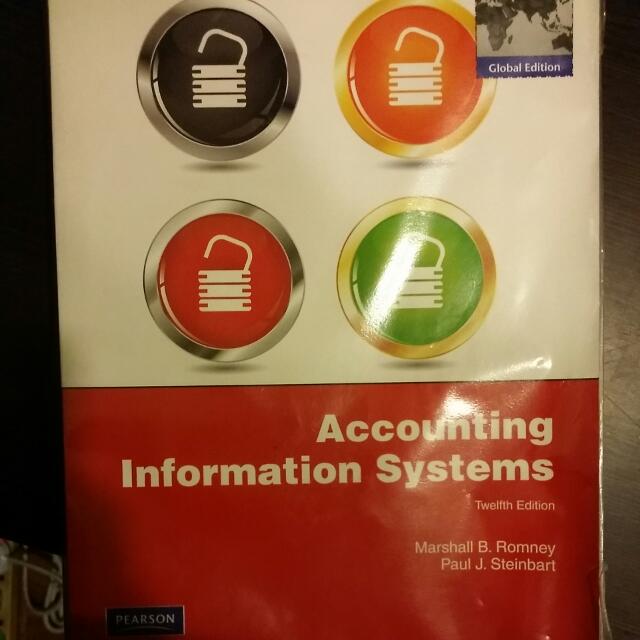 Accounting Information Systems Ac2401 By Authors Marshall B