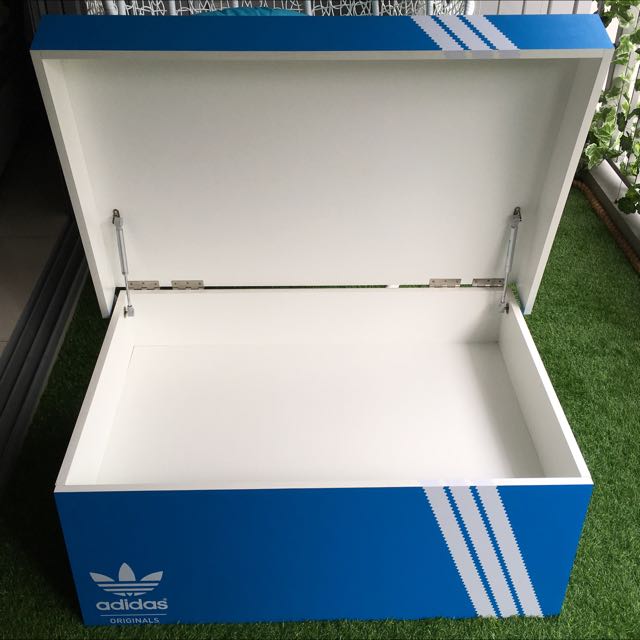 Adidas Storage Shoe Box. Price dropped. Giant Wooden