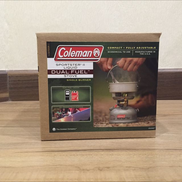 Coleman Burner Dual Fuel Sportster Stove Grey 3000003654 net