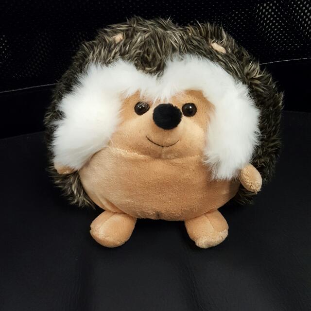 Porcupine soft shop toy
