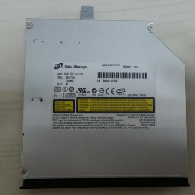 H L Data Storage Super Multi Dvd Rewriter For Laptop Model Gsa T20n Everything Else On Carousell