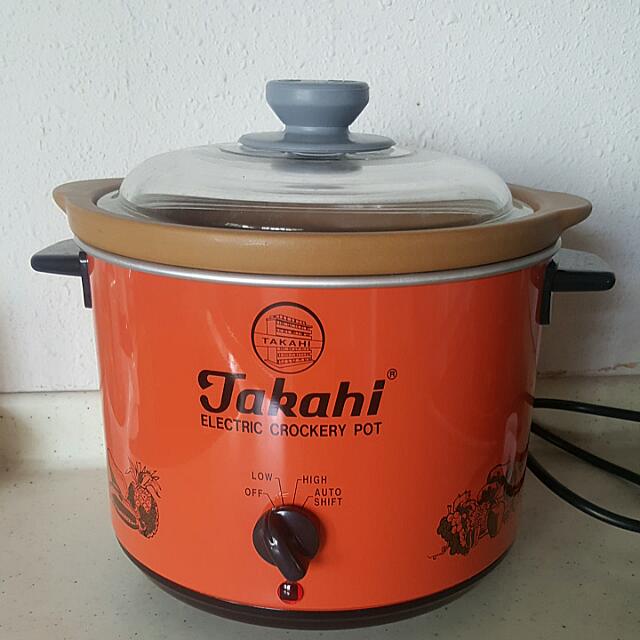 takahi electric crockery pot