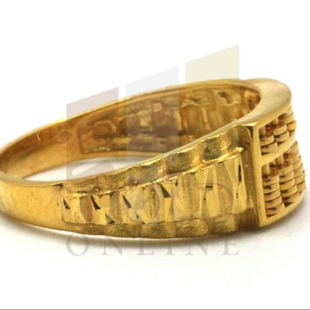 Ring Abacus 916 Gold Luxury Accessories On Carousell